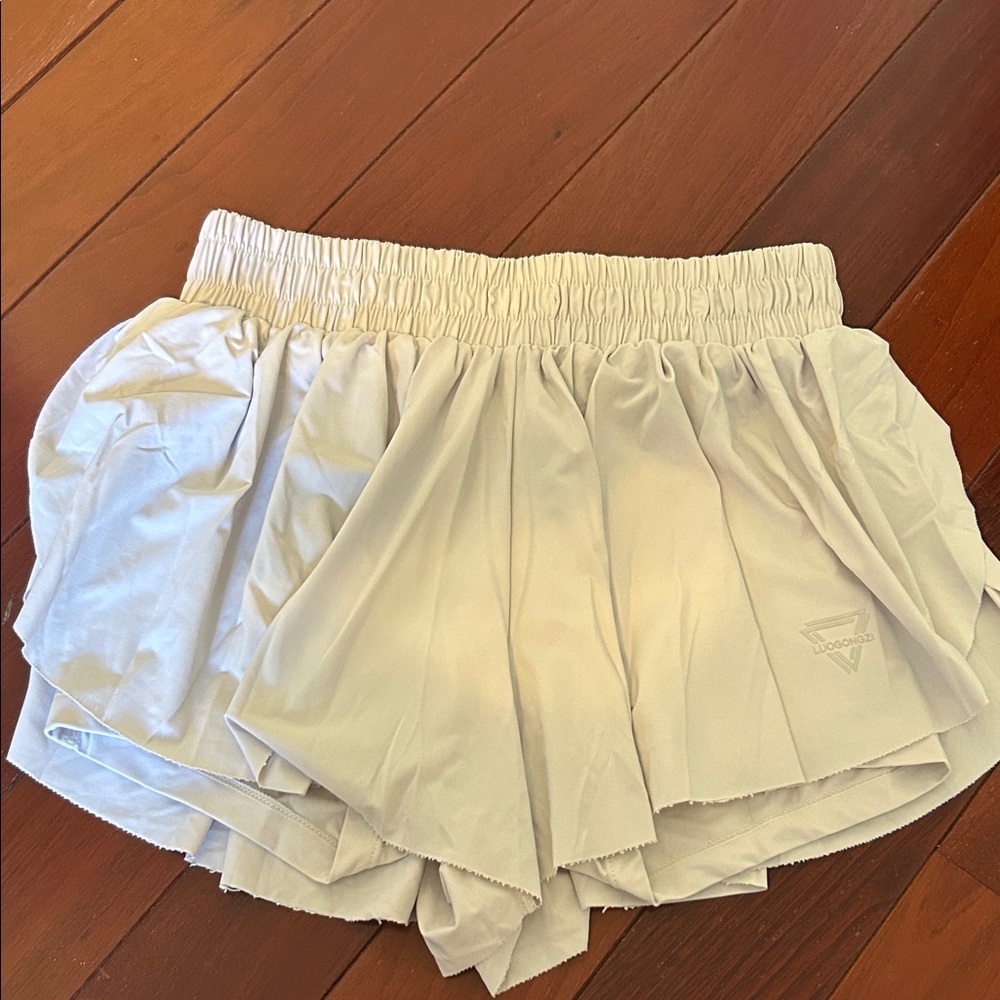 Women's White Shorts